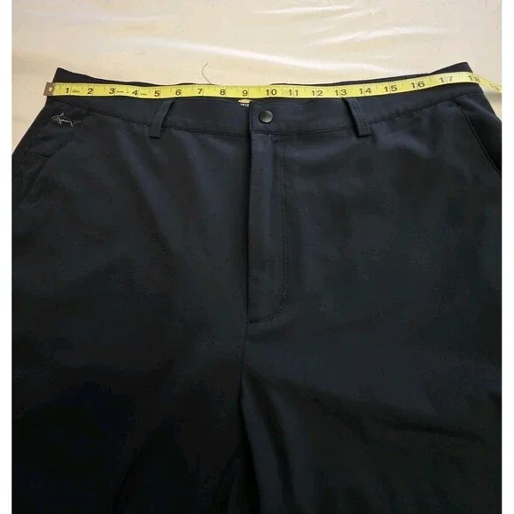 Greg Norman Golf Pants ML75 Micro Lux Men's Size 36x32 Navy Blue - Picture 9 of 13